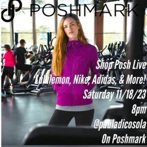 Posh Live! 11/18/23 8pm Come join Paula&Mike! Like this listing to be notified!